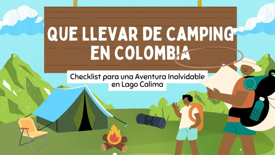 que llevar de camping en colombia check list